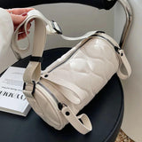 Leisure Rhombus Cylinder Shoulder Bag High Ladies Shoulder Bag