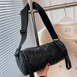 Leisure Rhombus Cylinder Shoulder Bag High Ladies Shoulder Bag