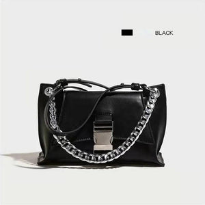 Xiuya Moto Biker Style Womens Shoulder Bag Vintage Messenger Bag