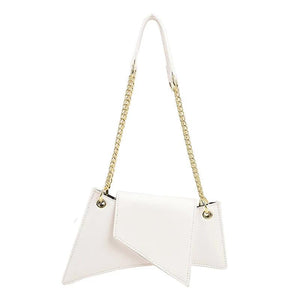 Retro Leather Shoulder Bag Chain Handbag Women Lady Clutch