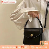 Burgundy Women Shoulder Bags Square Crossbody Bag Female Handbags