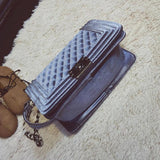 Velvet Shoulder Bag Crossbody Vintage Messenger Handbag