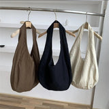 Canvas Crossbody Bag Large Capacity Shoulder Bag Retro Hobos Bag