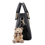 4pcs/Set Women Bag PU Leather Handbag Messenger Shoulder Wallet 30#97