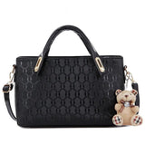 4pcs/Set Women Bag PU Leather Handbag Messenger Shoulder Wallet 30#97