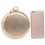 Round Women Evening Bags Diamonds Clutch Chain Shoulder Bags