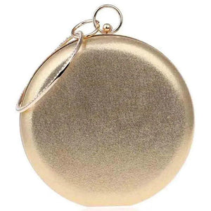 Round Women Evening Bags Diamonds Clutch Chain Shoulder Bags