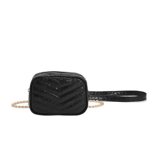 Embroidery Thread Messenger Shoulder Bag Chain Square High Bag