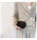 Embroidery Thread Messenger Shoulder Bag Chain Square High Bag