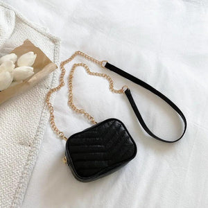 Embroidery Thread Messenger Shoulder Bag Chain Square High Bag
