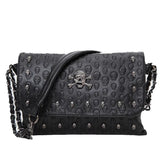Arrival Women Handbag Rivet Gothic Skull Bags Chain Messenger Crossbody Shoulder