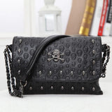 Arrival Women Handbag Rivet Gothic Skull Bags Chain Messenger Crossbody Shoulder