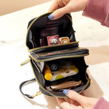 Women's Cellphone Wallet Small Shoulder Bag Mini Crossbody Purse