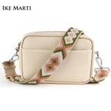 Classic Crossbody Bag Women Wide Strap Shoulder Bags