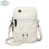 Women's PU Leather Small Mobile Phone Bag
