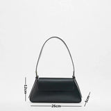 Silver Patent Pu Leather Shoulder Bag for Women Ladies Handbag