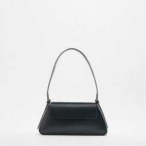 Silver Patent Pu Leather Shoulder Bag for Women Ladies Handbag
