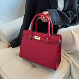Red Bridal Handbags Lady Shoulder Bag Female Cross Body Bags