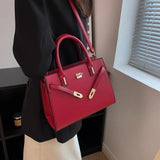 Red Bridal Handbags Lady Shoulder Bag Female Cross Body Bags