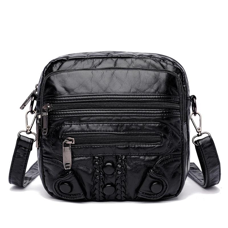 Retro Casual Soft Leather Shoulder Bag