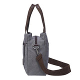 Canvas Crossbody Bag Women Large Shoulder Tote Messenger Handbag