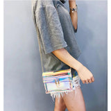 Laser Transparent Crossbody Beach Shoulder Bag