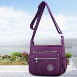 Waterproof Cloth Shoulder Bag Crossbody Messenger Handbag