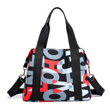 Women's Waterproof Nylon Messenger Bag Large Shoulder Tote