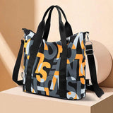 Women's Waterproof Nylon Messenger Bag Large Shoulder Tote