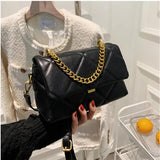 Rhombus Chain Shoulder Bags Women Fashionable Messenger Bags