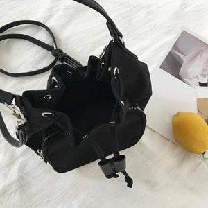 Oxford Shoulder Bag Multifunction Drawstring Travel Bag