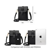 Mini PU Leather Messenger Bag for Women