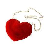 Stylish Women Heart Shoulder Bag Girls Casual Purse
