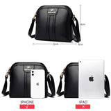 Casual High PU Leather Shoulder Bag Ladies Messenger Bag Wallet