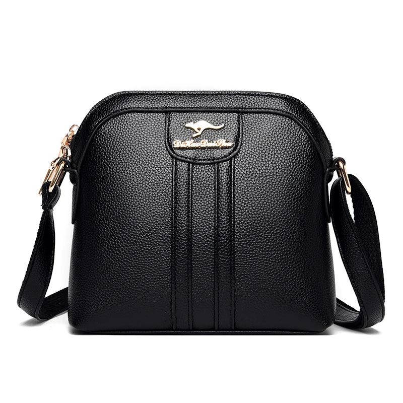 Casual High PU Leather Shoulder Bag Ladies Messenger Bag Wallet