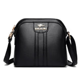 Casual High PU Leather Shoulder Bag Ladies Messenger Bag Wallet
