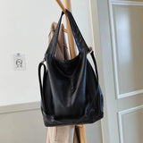 Soft Leather Messenger Bag Big Capacity Shoulder Bag Women Crossbody Bag