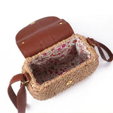 Bohemian Tassel Straw Beach Shoulder Bags
