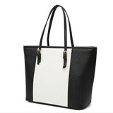 Women's PU Leather Handbag Large Tote Shopper Bag
