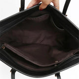 Women's PU Leather Handbag Large Tote Shopper Bag
