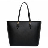 Women's PU Leather Handbag Large Tote Shopper Bag