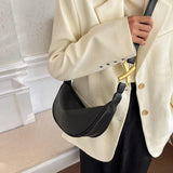 Casual Women Shoulder Crossbody Bags Retro Pu Leather Underarm Bags