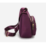 Women Shoulder Messenger Bag Nylon Oxford Lightweight Waterproof Zipper Package