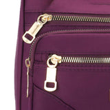 Nylon Shoulder Messenger Bag Waterproof Lightweight Travel Crossbody