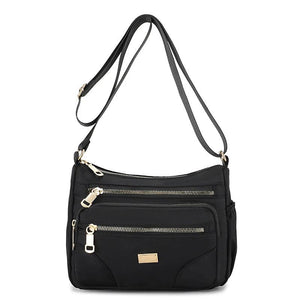 Nylon Shoulder Messenger Bag Waterproof Lightweight Travel Crossbody