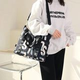 Nylon Shoulder Totes Handbag for Women