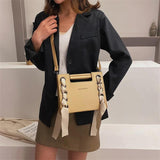 Women Drawstring Shoulder Bags Handbag Style Female Travel Bags