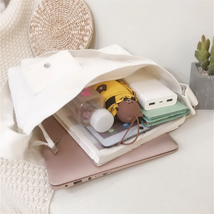 Canvas Tote Bag Soft Messenger Crossbody Shoulder Bags