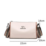 Soft Leather Women Shoulder Bag Crossbody Messenger Handbag