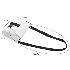 Women Canvas Bag Joker Messenger Bag Shopping Bag Solid High Capacity